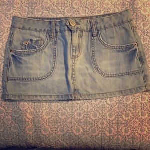 Jean skirt